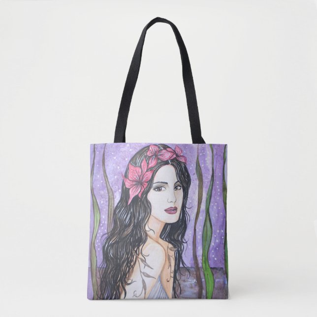 Lady of The Lake Tote Bag (Front)