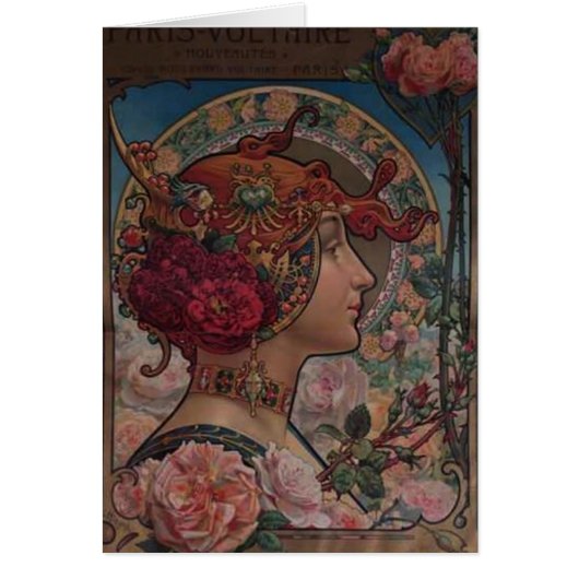 Lady of the roses cards (Front)
