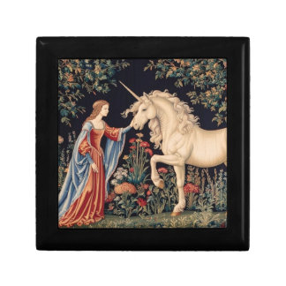 Lady of the Unicorn in a Garden Gift Box