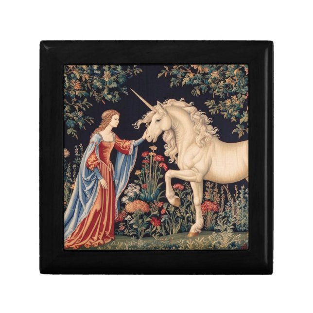Lady of the Unicorn in a Garden Gift Box (Front)