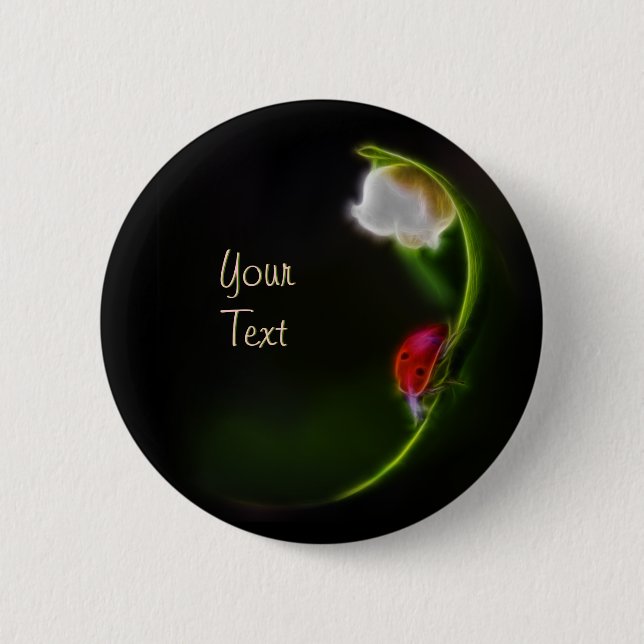 Lady of the Valley Button (Front)