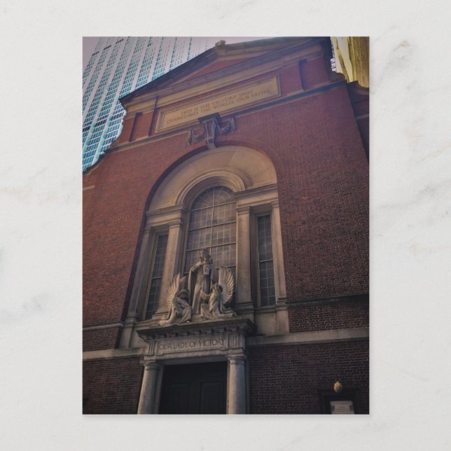 Lady of Victory Postcard (Front)