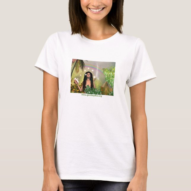 Lady of Wai'ale'ale T-Shirt (Front)