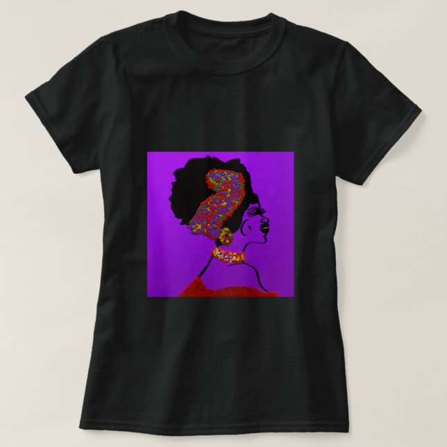 Lady of Wisdom and Vitality T-Shirt (Design Front)
