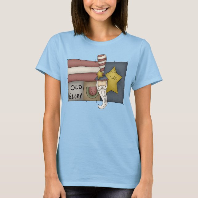 Lady Old Glory Shirt (Front)