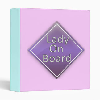 Lady on Board Binder