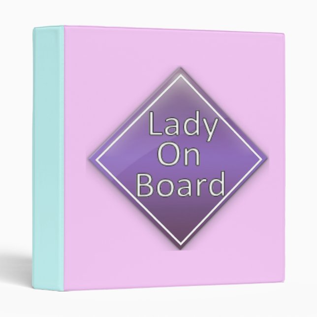 Lady on Board Binder (Front/Spine)