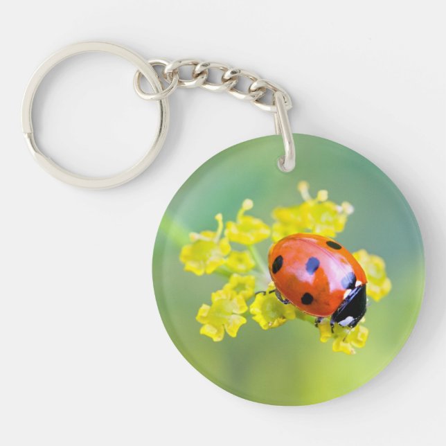 lady on top keychain (Front)