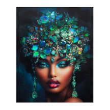 Lady Opal Acrylic Wall Art