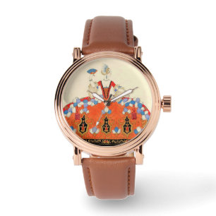 LADY ORANGE FASHION COSTUME DESIGNER MAKEUP ARTIST WATCH