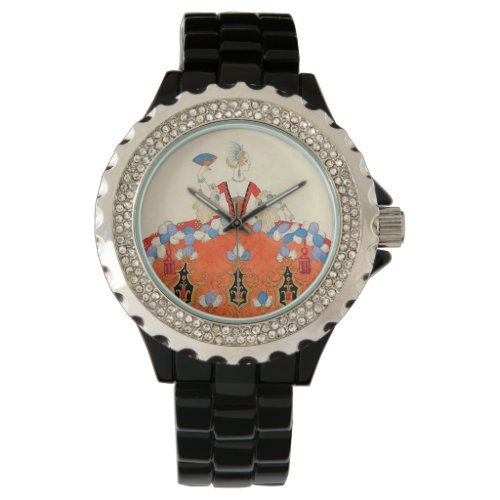 LADY ORANGE FASHION COSTUME DESIGNER MAKEUP ARTIST WATCH