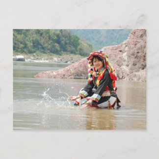 Lady Padaung Postcard