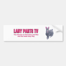Lady Parts TV Bumper Sticker