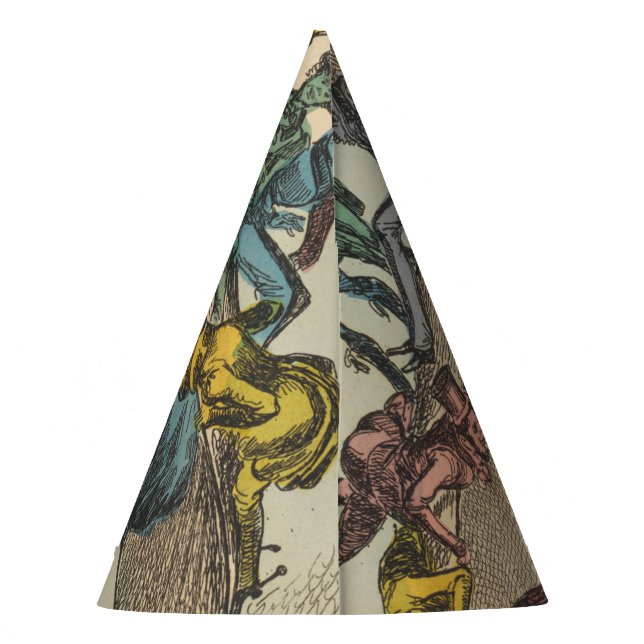 Lady - Party Hat (Back)