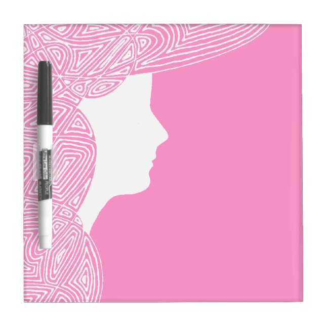 Lady Pink Dry-Erase Board (Front)