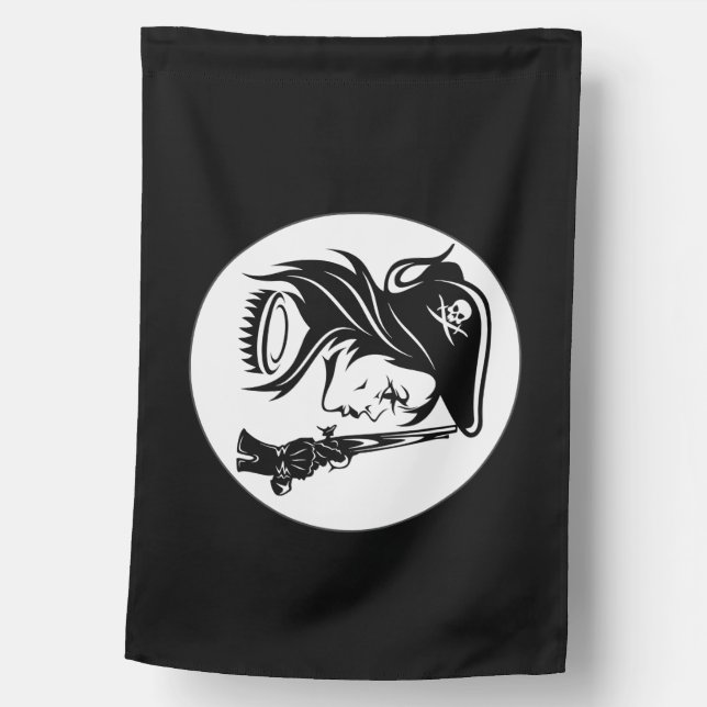 lady pirate flag (Front)