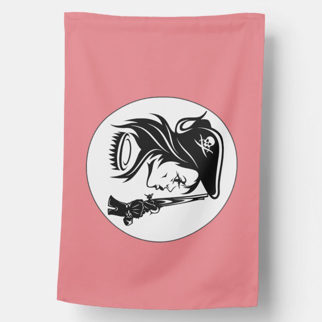 lady pirate flag (Front)