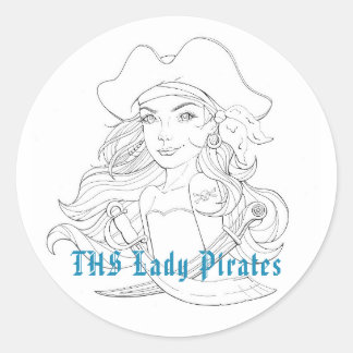 Lady Pirate Sticker