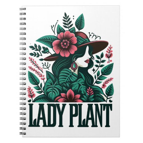 lady plant notebook