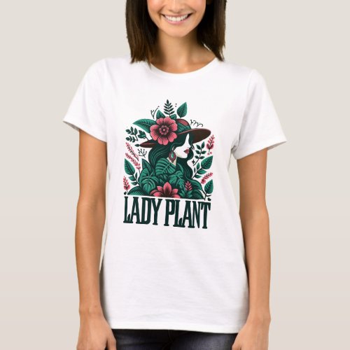 lady plant T_Shirt