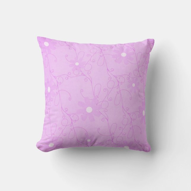 Lady Purple American MoJo Pillow (Front)