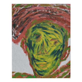 'Lady Q' by J. Bonegard Faux Canvas Print