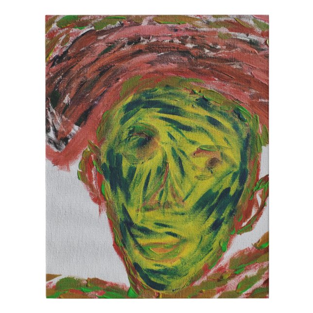 'Lady Q' by J. Bonegard Faux Canvas Print (Front)