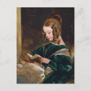 Lady Rachel Russell Reading a Book Postcard