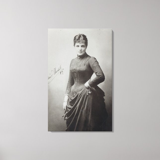 Lady Randolph Churchill Canvas Print (Front)
