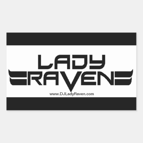 Lady Raven Sticker