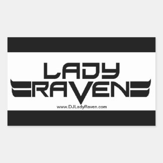 Lady Raven Sticker