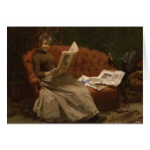 Lady Reading (Front Horizontal)