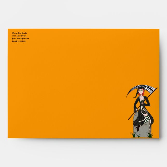 Lady Reaper Envelope (Front)