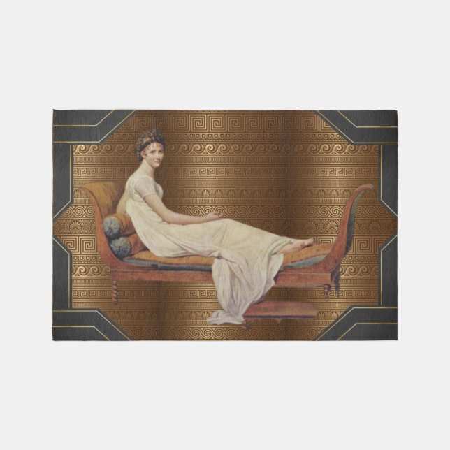 Lady Recamier Boudoir - Boutique French Aubusson Rug (Front)