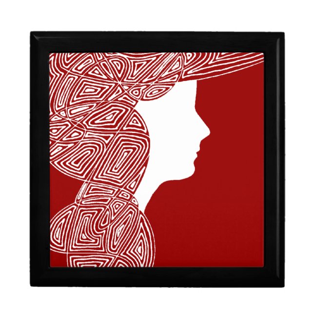 Lady Red Jewelry Box (Front)