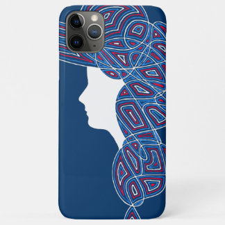 Lady Red, White, and Blue iPhone 11 Pro Max Case