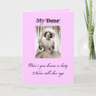 Lady Ronette - Customized Card