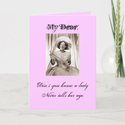 Lady Ronette _ Customized Card