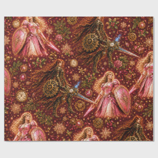 Lady Rosaline & The Clocktower Princess Christmas  Wrapping Paper