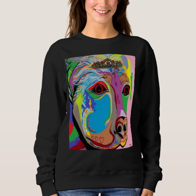 Lady Rottweiler Sweatshirt (Front)