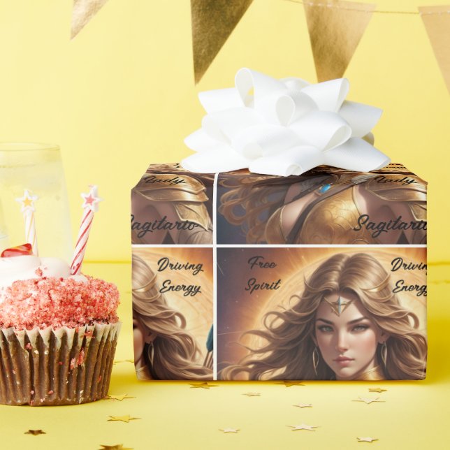 Lady Sagitaria Gift Paper (Birthday Party)