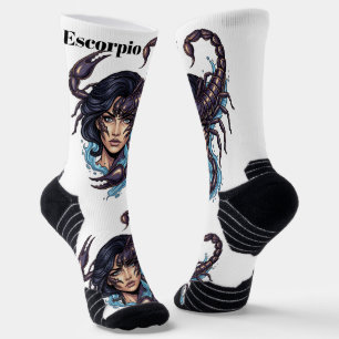 Lady Scorpio Socks