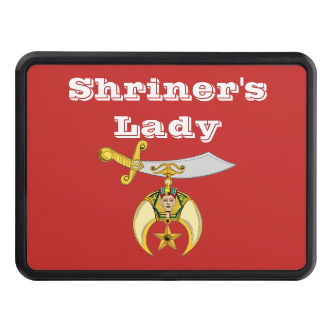 Lady Shriner Hitch Cover (Front)