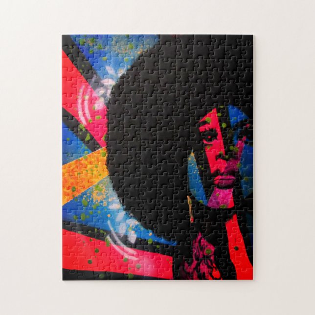 Lady Sings the Blues Jigsaw Puzzle (Vertical)