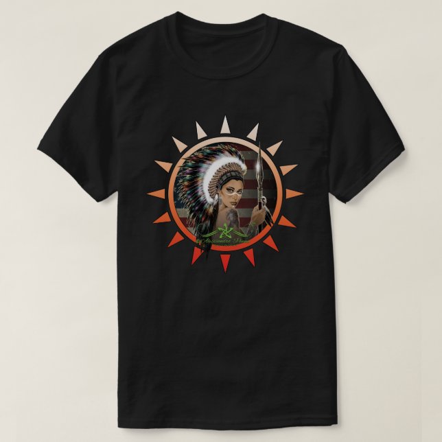 Lady Sioux T-Shirt (Design Front)
