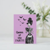 Lady Skelly with Bats (Standing Front)