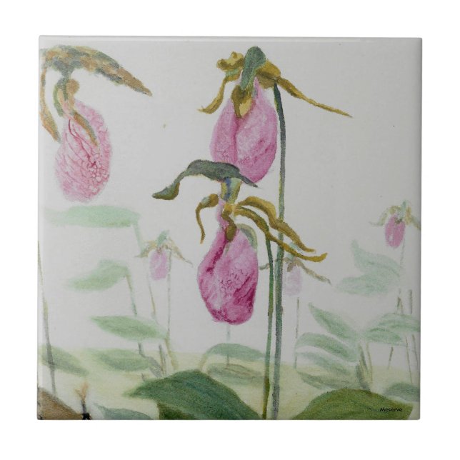Lady Slippers Tile (Front)