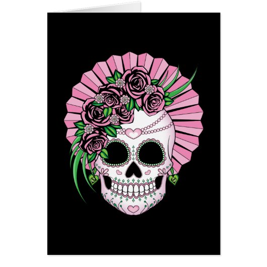 Lady Sugar Skull Cards (Front)