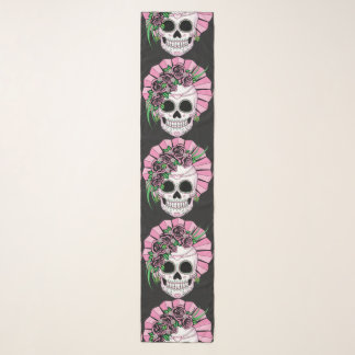 Lady Sugar Skull Scarf