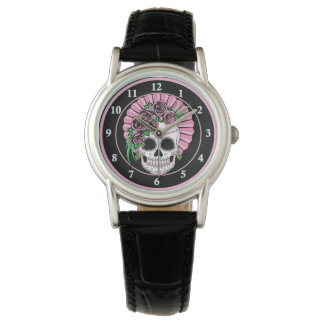 Lady Sugar Skull Watch